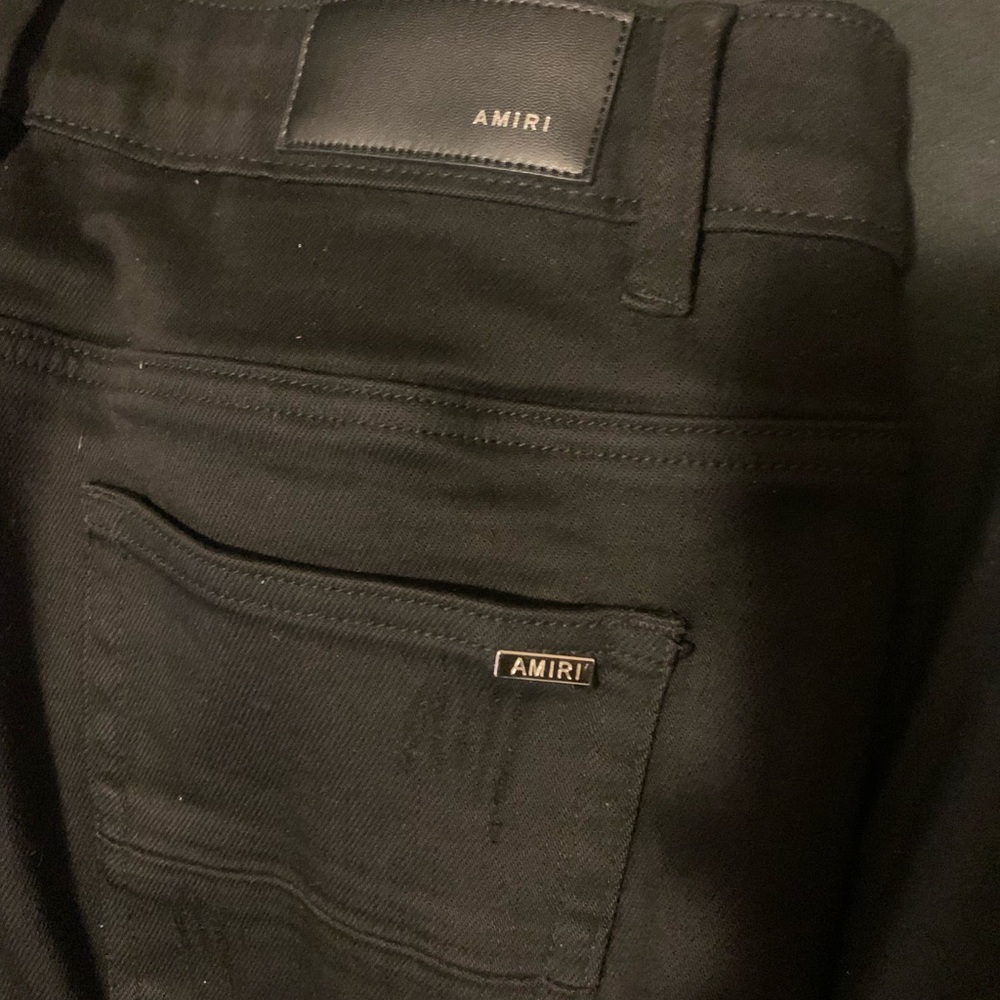 Amiri jeans Size 32 Black